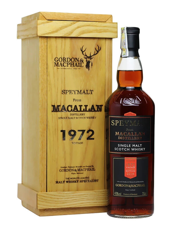 Rượu Macallan 1972 Speymalt G & M