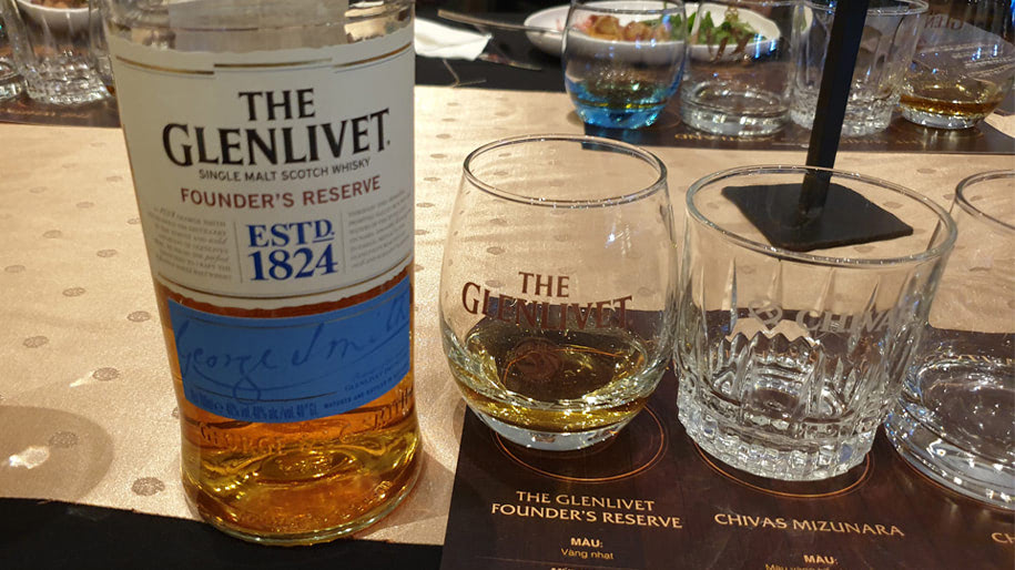 Rượu Glenlivet 1824 Founders Reserve