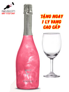Champagne Lửa Sparkling Fogoso Rosa 750ml-km