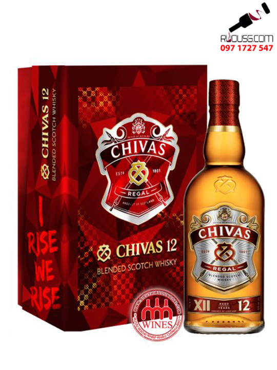 Rượu Chivas 18 700ml Hộp Quà Tết 2023